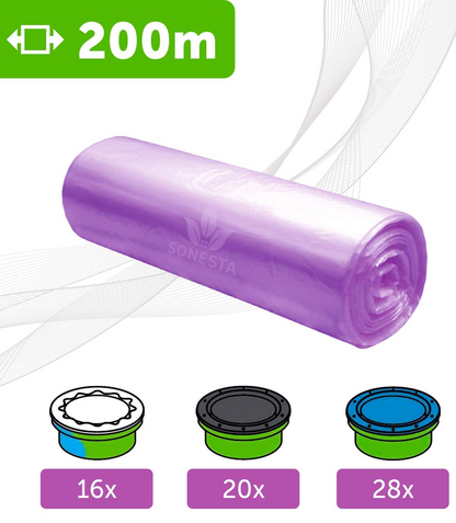 SONESTA recambio de film para cubo de pañales Tommee Tippee 200 metros