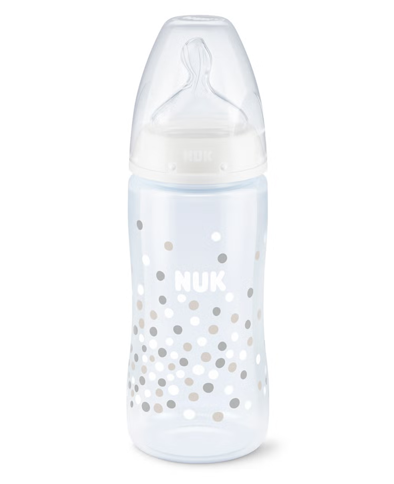 NUK First Choice+ 6-18 m BIBERÓN 300 ml con indicador de temperatura