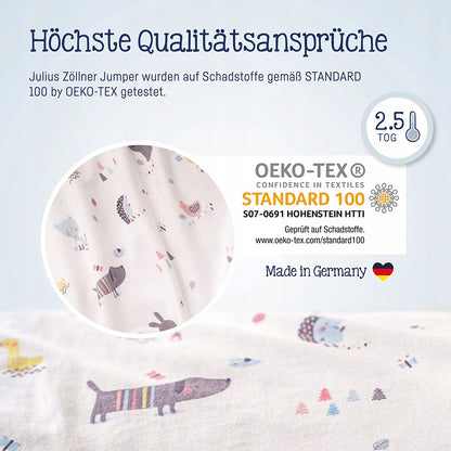 JULIUS ZÖLLNER Ganzjahresschlafsack 2,5TOG Gr.92