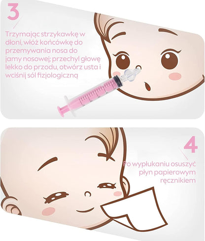 BABY AGE irigator nosne brizge 2 kosa 10 ml