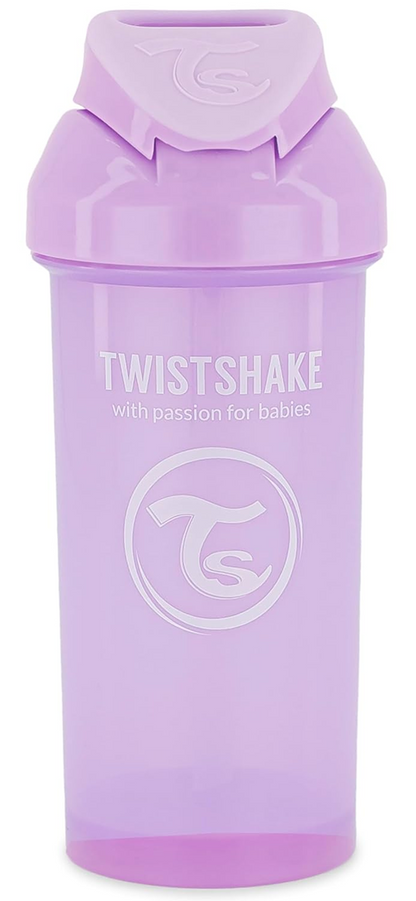 TWISTSHAKE Vaso antiderrame con pajita 360 ml 6 m+