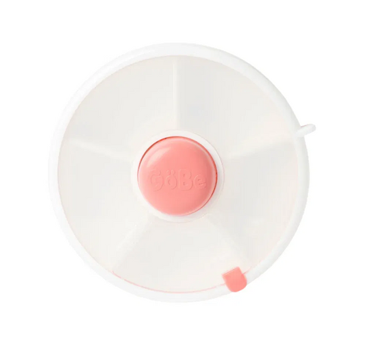 GOBE Snack Spinner drehbarer Snackbehälter 5 Fächer 5,5 x 16 cm