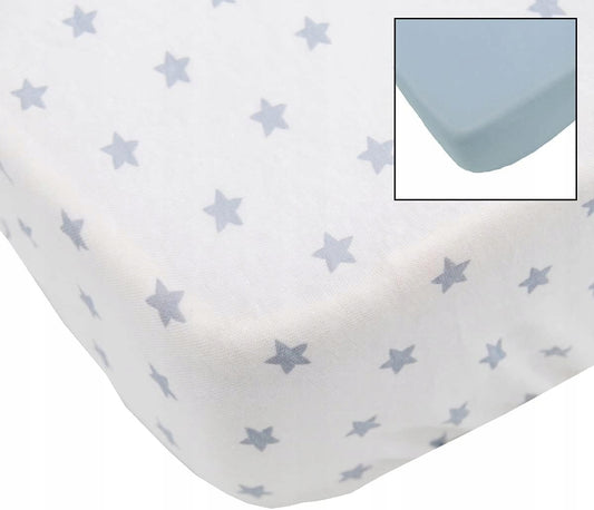 BABY CALIN lenzuolo con angoli x2 120x60