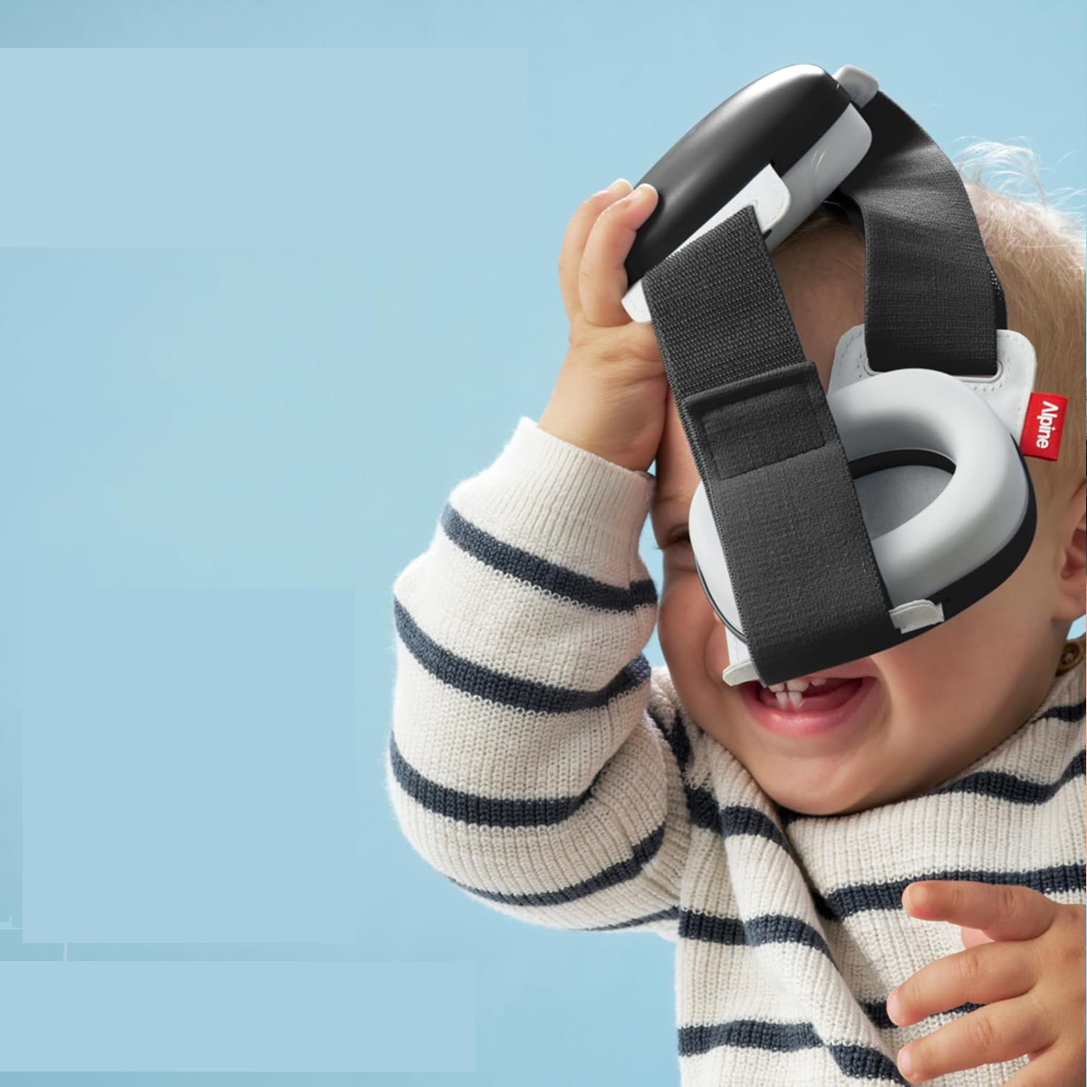 ALPINE Muffy Baby auriculares protectores para niños 12 m+ 24 dB con funda