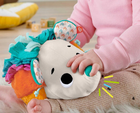 FISHER-PRICE HBP42 měkoučký ježek senzorická plyšová hračka