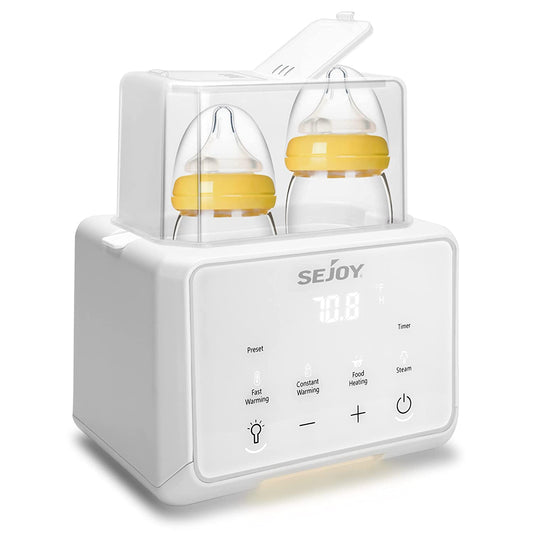 SEJOY doppio scaldabiberon sterilizzatore 6 in 1