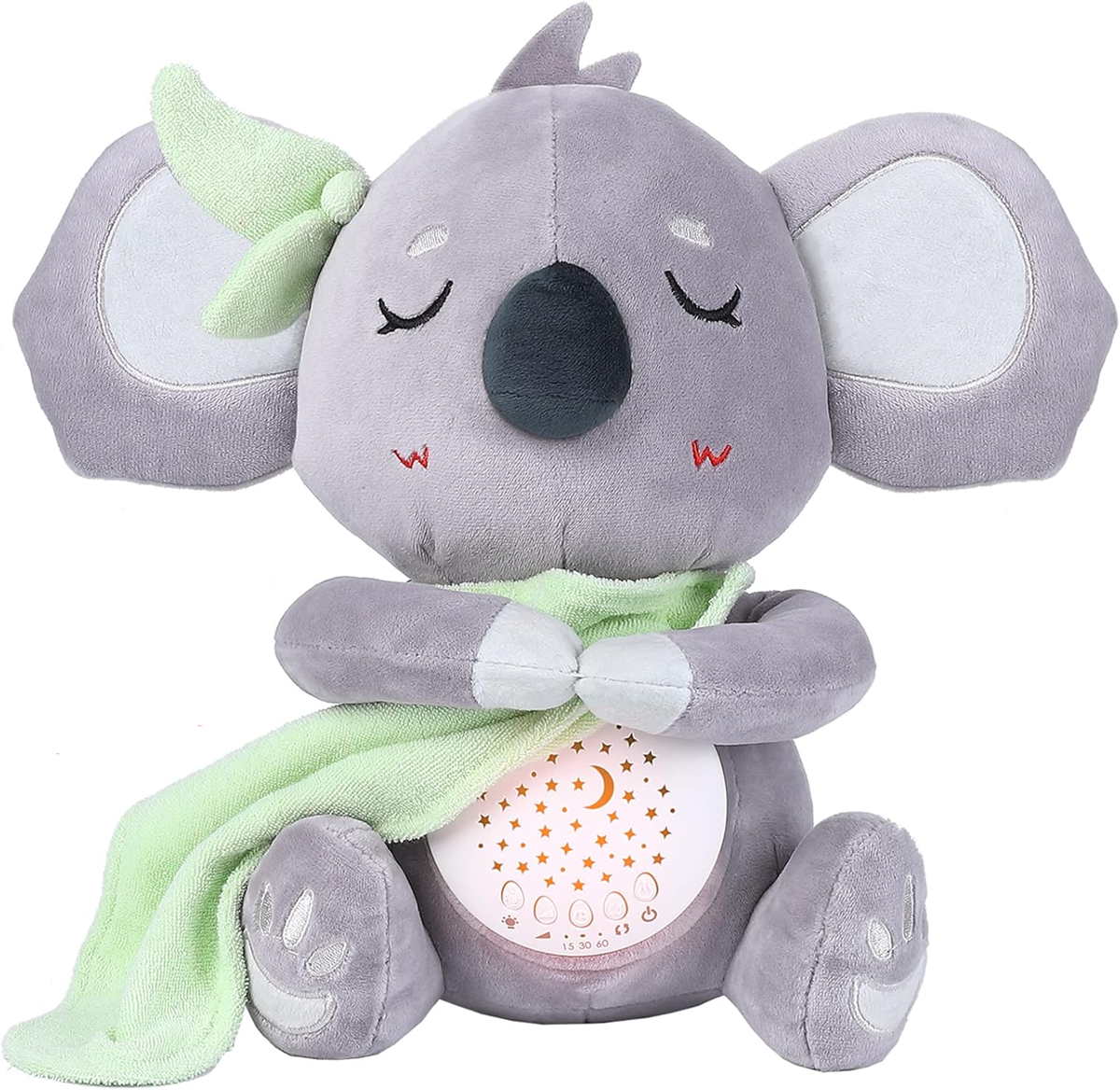 RONIPIC peluche con proyector de estrellas y 14 sonidos KOALA 25 cm