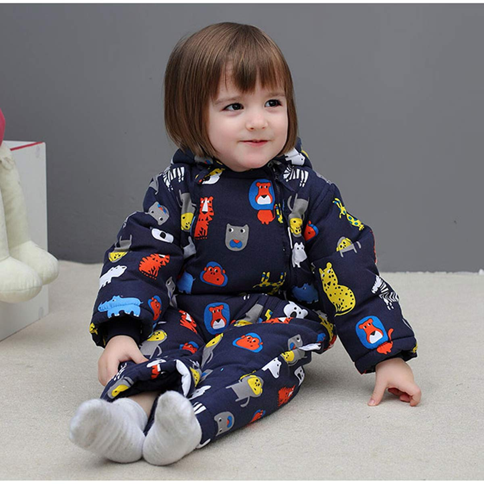 JIAMY zimski kombinezon s kapuco 9-12 mesecev