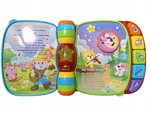 VTECH Rhymes Book elektronska poučna knjižica ANGLEŠKI JEZIK