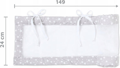 BABYBAY Bettschutzgitter 149x24