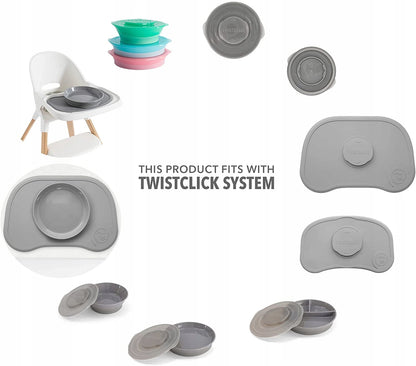 TWISTSHAKE Tischset CLICK MAT MINI mit Teller 6M+