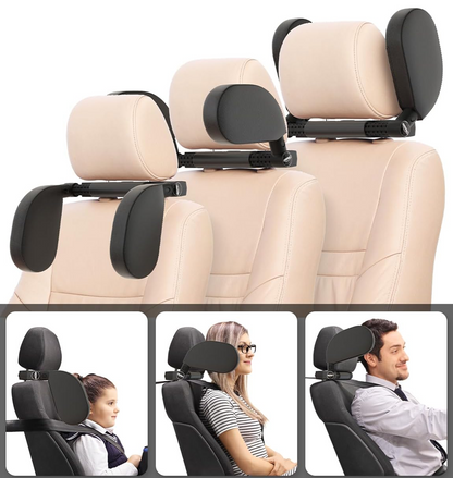 OASSER reposacabezas de coche ajustable 14-28 cm 180°