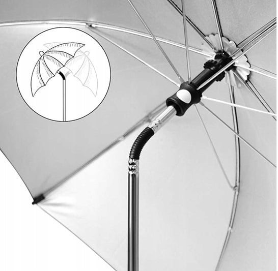RIOGOO zaščitni senčnik za voziček premer 73cm UV-žarki 50+ vodoodporen