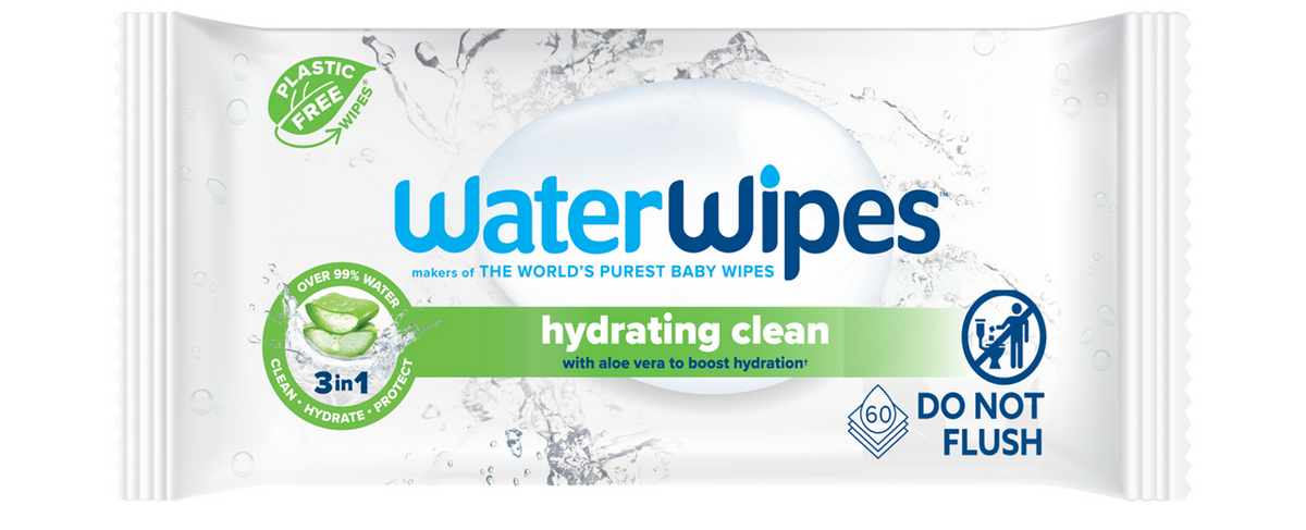 WaterWipes vådservietter til krop og ansigt x 60