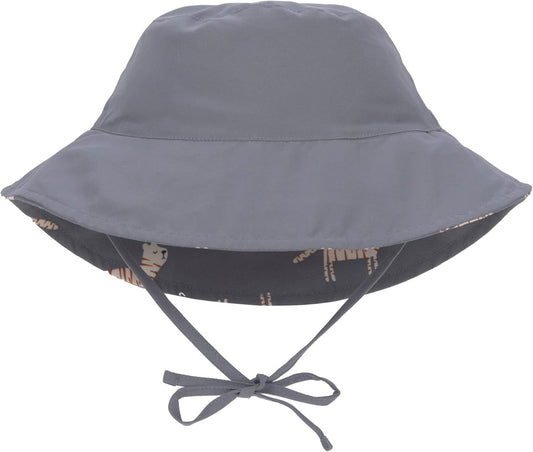 LASSIG Tigre cappello bucket reversibile 43-45 cm 3-6 mesi 80 UV