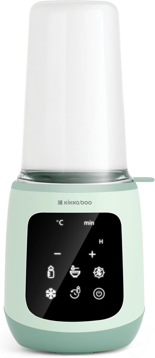 KIKKA BOO Esterilizador y calientabiberones 4 en 1 para biberones y tarros