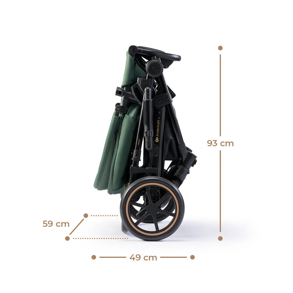 KINDERKRAFT PRIME2 cărucior multifuncțional 2 în 1 până la 22 kg