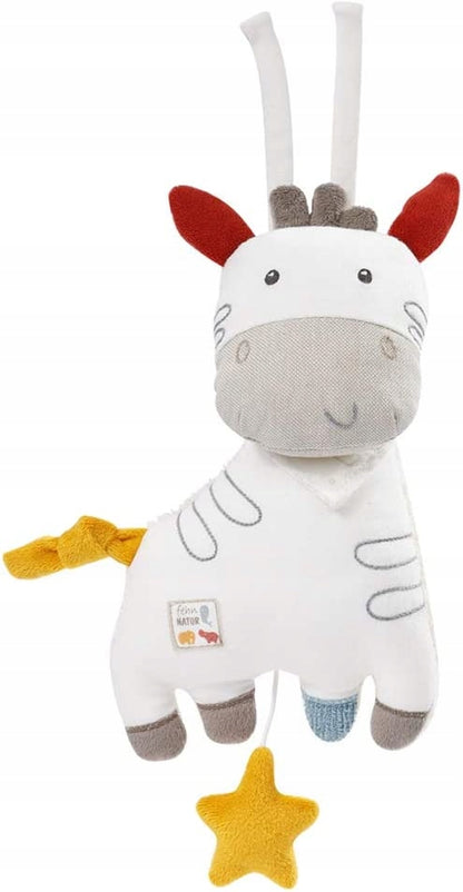 FEHN NATURE Spieluhr Zebra Bio-Baumwolle