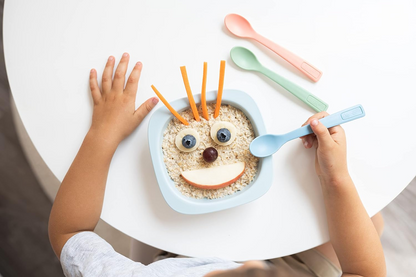 NIP Eat Green komplet žličk, 3 kosi, 14 cm, 4 m+