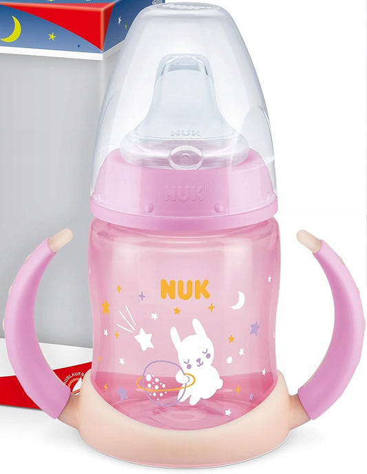 NUK Trinklernbecher 150 ml Temperaturanzeige LEUCHTET IM DUNKELN
