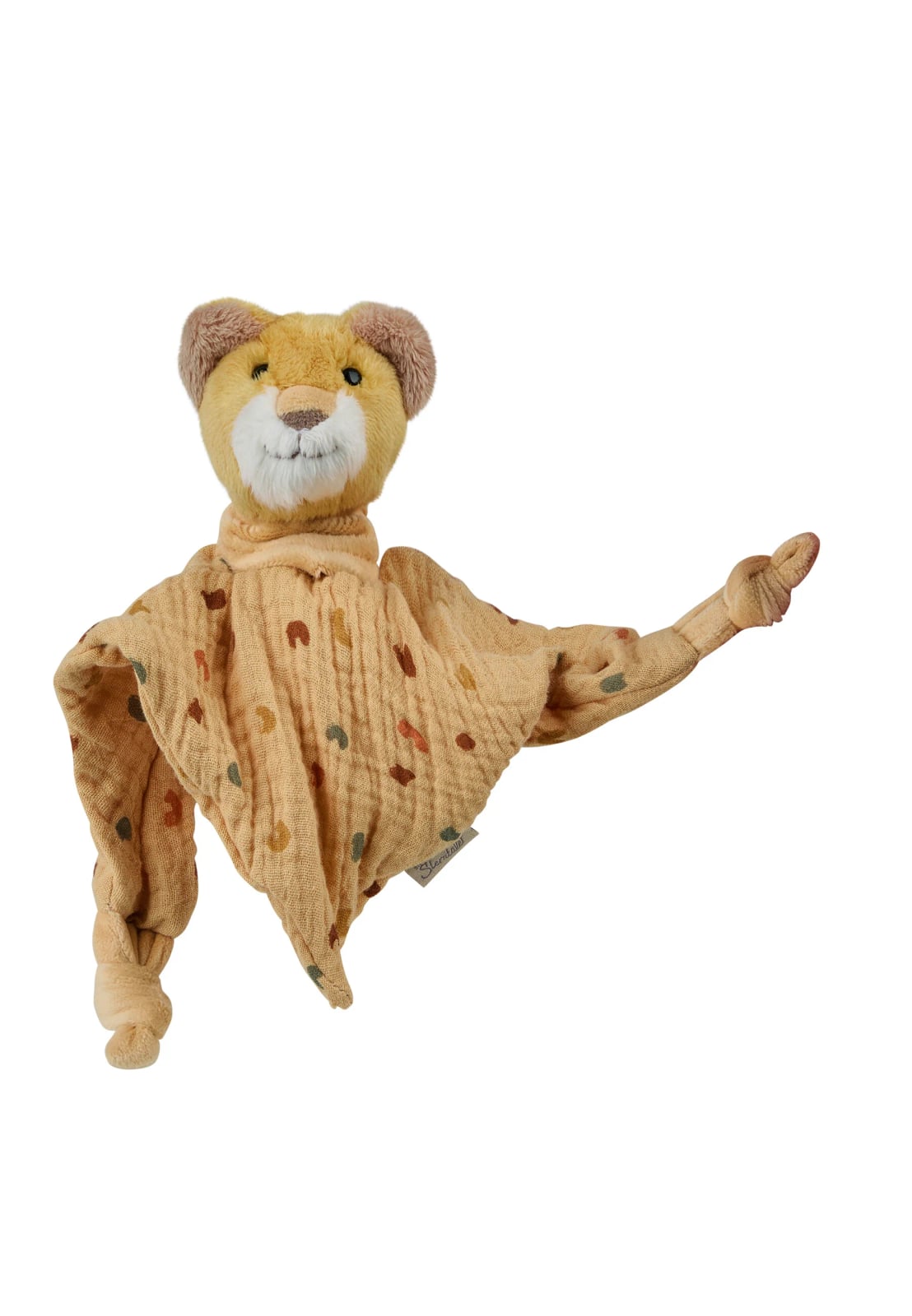Fralda de conforto leão Leo da Sterntaler, tamanho S, com guizo, 23cm