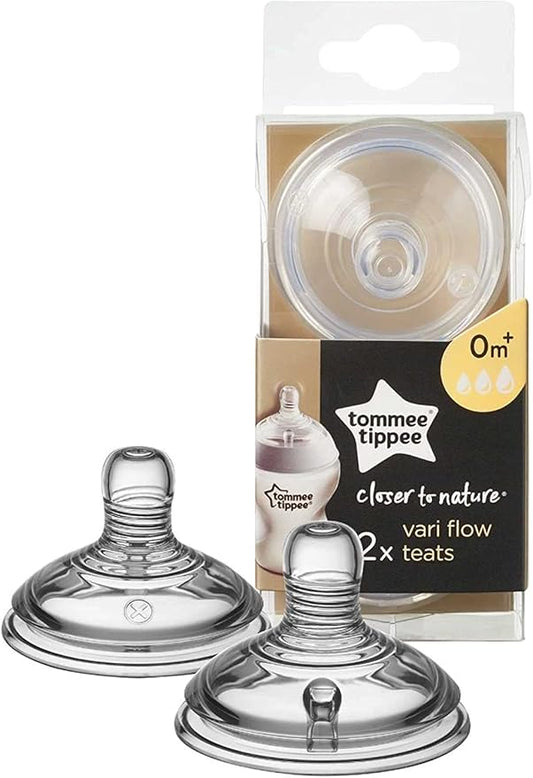 TOMMEE TIPPEE succhietti 0m+ x2 VariFlow Closer to Nature