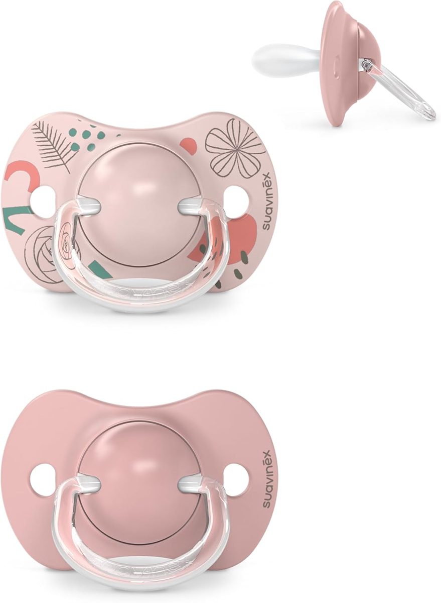SUAVINEX SX PRO chupete anatómico de silicona 6-18 meses x2