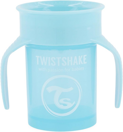 TWISTSHAKE lonček proti polivanju 360 stopinj 230 ml 6 m+