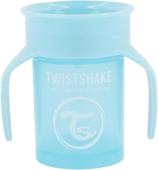 TWISTSHAKE auslaufsicherer 360-Grad-Becher 230 ml 6 m+