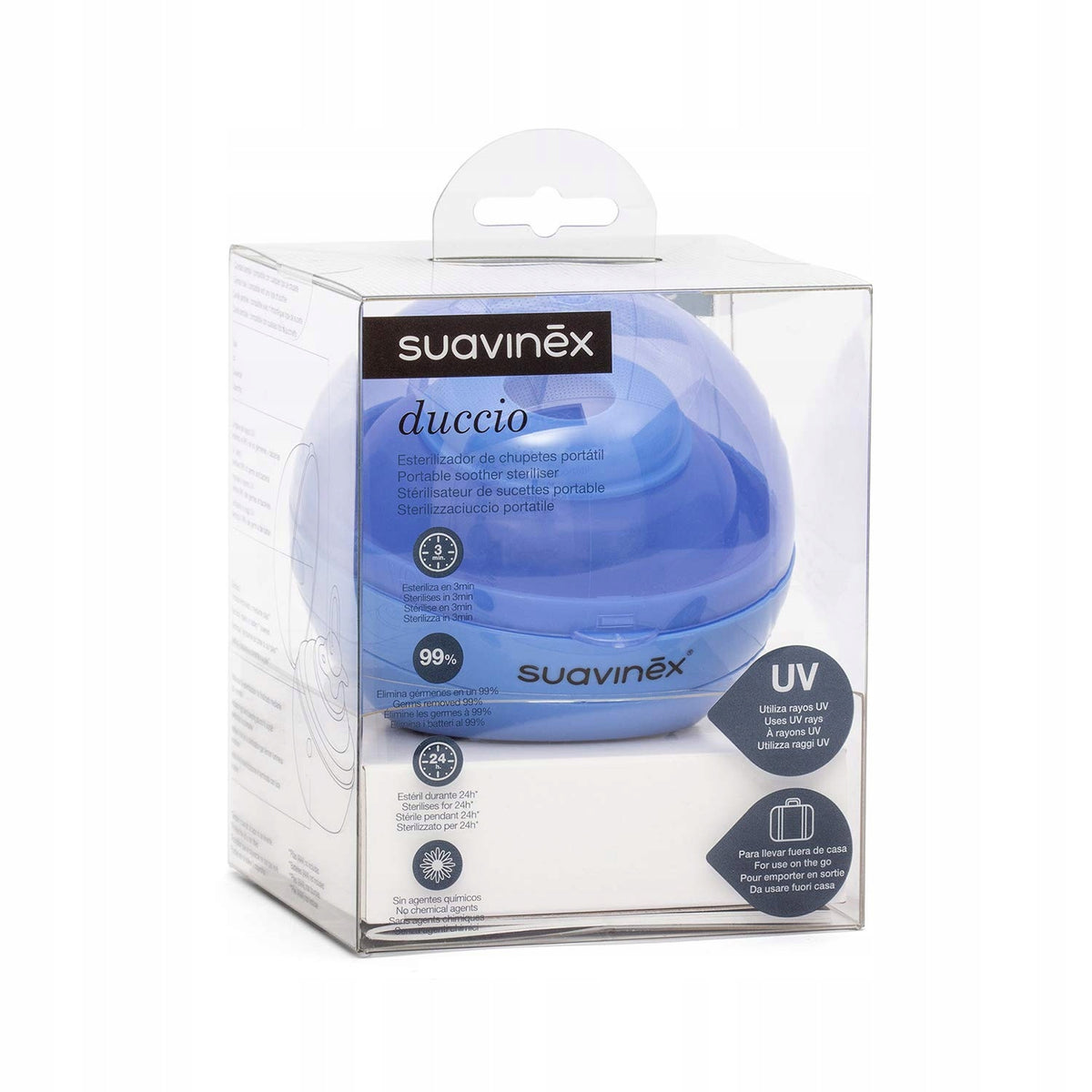 SUAVINEX Duccio UV-Schnullersterilisator 9 cm
