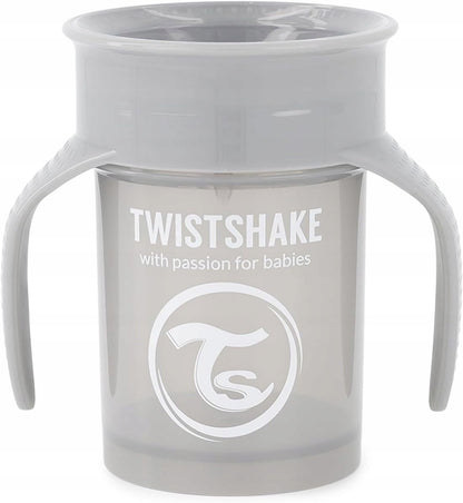 TWISTSHAKE lonček proti polivanju 360 stopinj 230 ml 6 m+