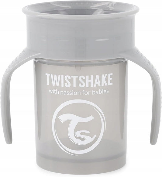 TWISTSHAKE nevytekajúci pohár 360 stupňov 230 ml 6 m+
