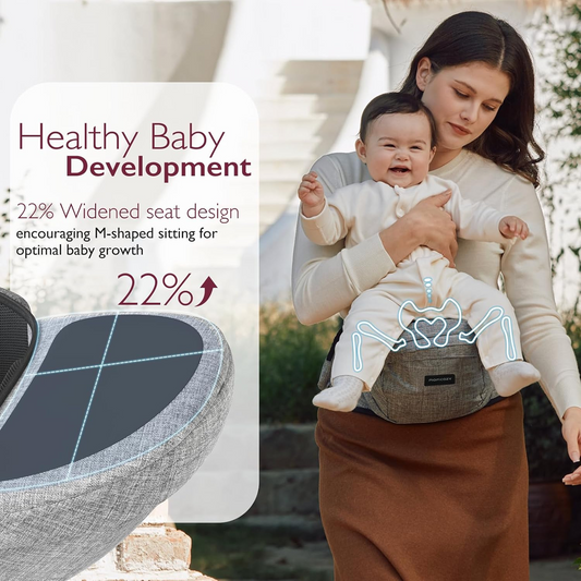 MOMCOZY seggiolino marsupio da fianco fino a 20kg