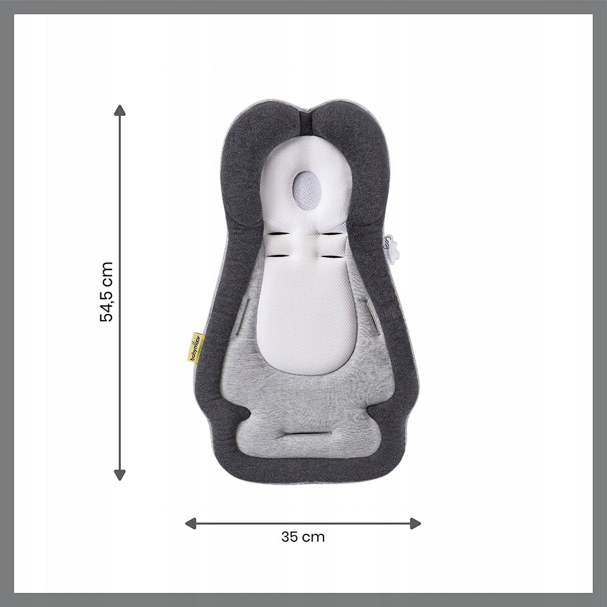 BABYMOOV cosymorpho fresh SITZVERKLEINERER für Kinderwagen und Autositz