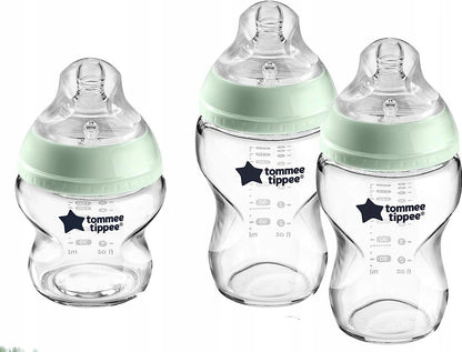 TOMMEE TIPPEE set de inicio biberones de vidrio