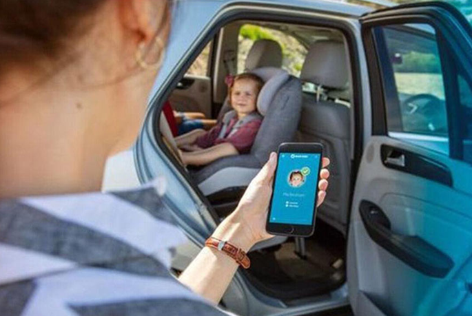 MAXI-COSI sensor de presión, cojín para silla de auto, BLUETOOTH