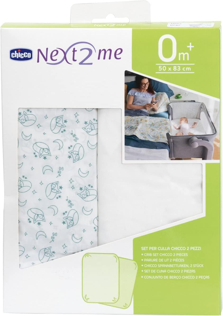 CHICCO NEXT2ME rjuha za posteljico x2 50x83
