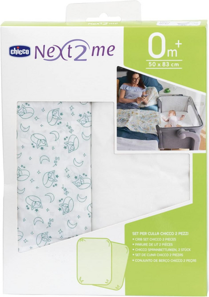 CHICCO NEXT2ME rjuha za posteljico x2 50x83