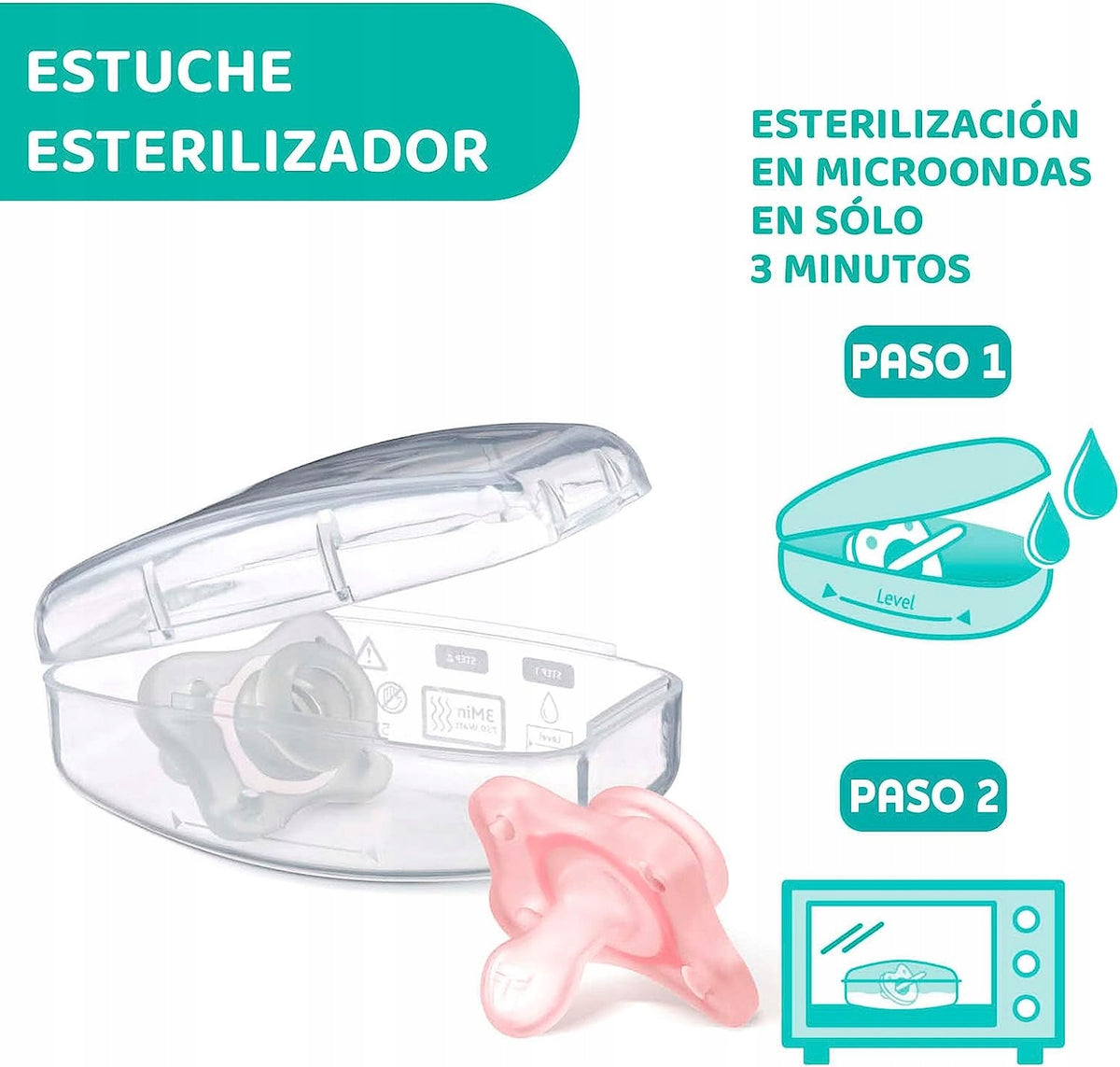 CHICCO PhysioForma Schnuller x2 2-6m MINI SOFT