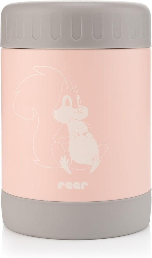 REER ColourDesign termos pentru mâncare din oțel inoxidabil VEVERIȚĂ 300 ml