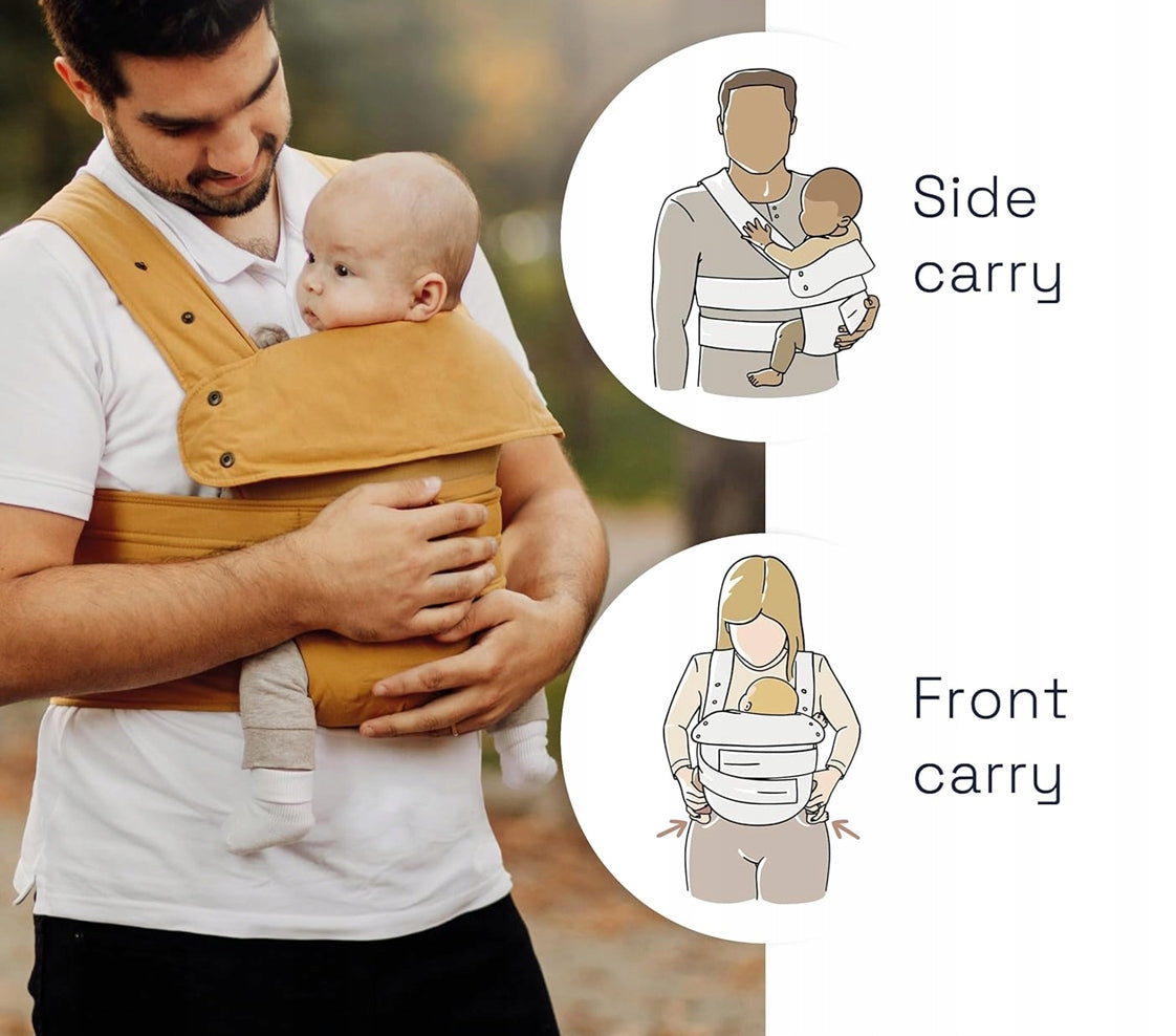 MARSUPI 2.0 ergonomska nosilka S/M 3,5 - 15 kg