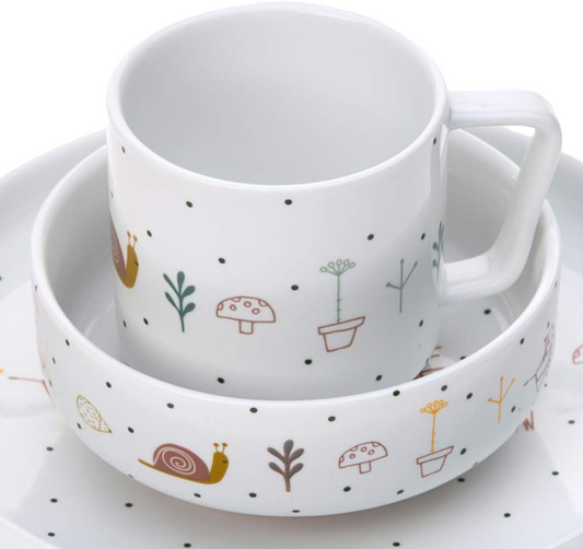 LASSIG Garden Explorer súprava porcelánového riadu