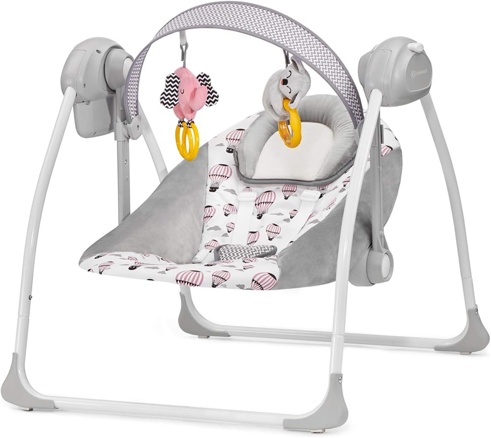 KINDERKRAFT FLO ležalnik z gugalno funkcijo
