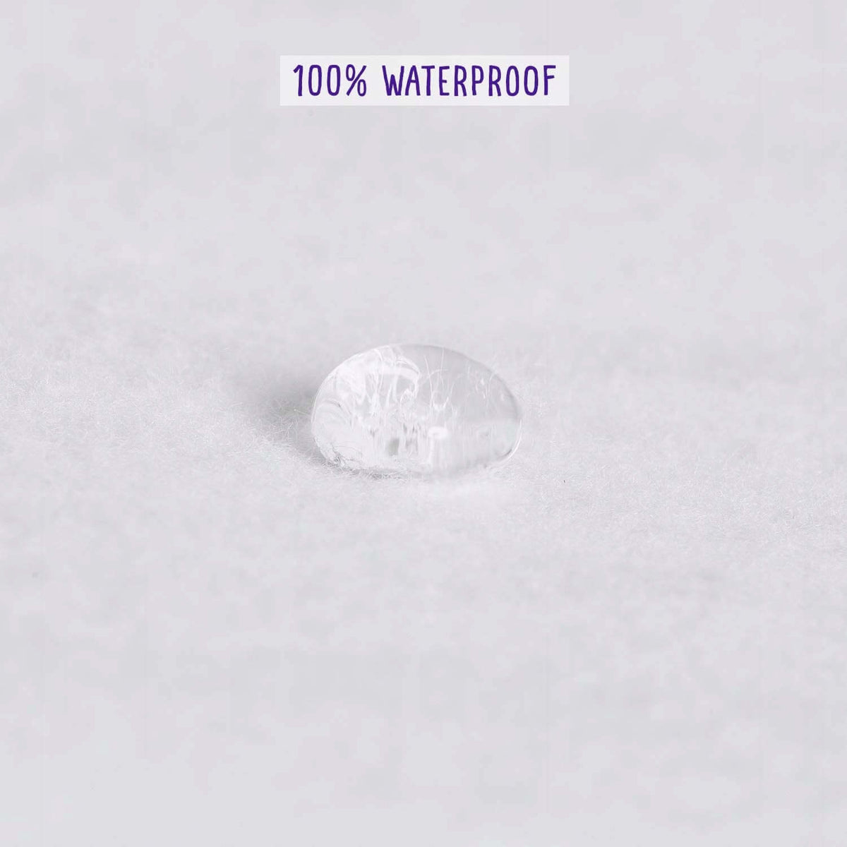 CLEVAMAMA prześcieradło wodoodporne 60x120, 100% waterproof ochraniacz na materac do łóżeczka
