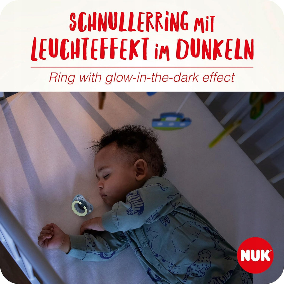 NUK SIGNATURE DAY&NIGHT pomirjujoča duda x4 18-36 mesecev