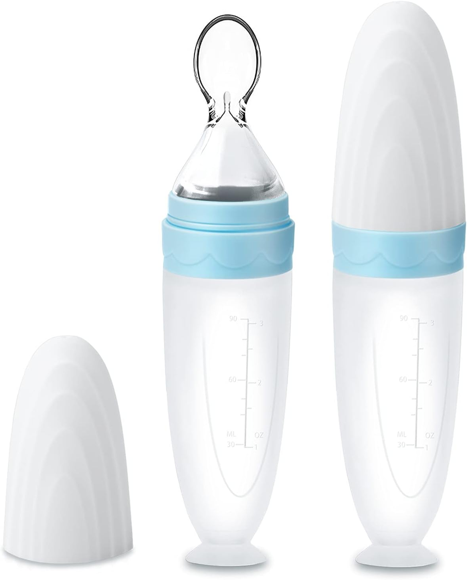 TERMICHY cuchara de silicona con dispensador 90 ml 2 unidades