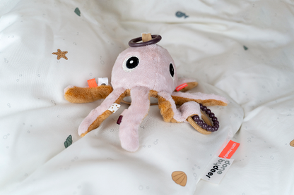 DONE BY DEER colgante para cochecito, móvil vibrante MEDUSA JELLY 20 cm