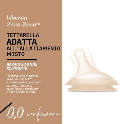 Suavinex Zero Zero biberão anticólicas 180 ml S Light