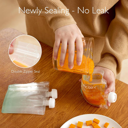 MOMCOZY σακουλάκια σωληνάρια για πουρέδες 10τεμ 200ml
