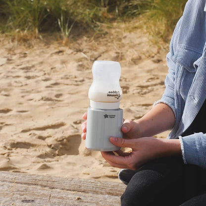TOMMEE TIPPEE LetsGo podróżny podgrzewacz USB, przenośny termos do podgrzewania butelki w podróży